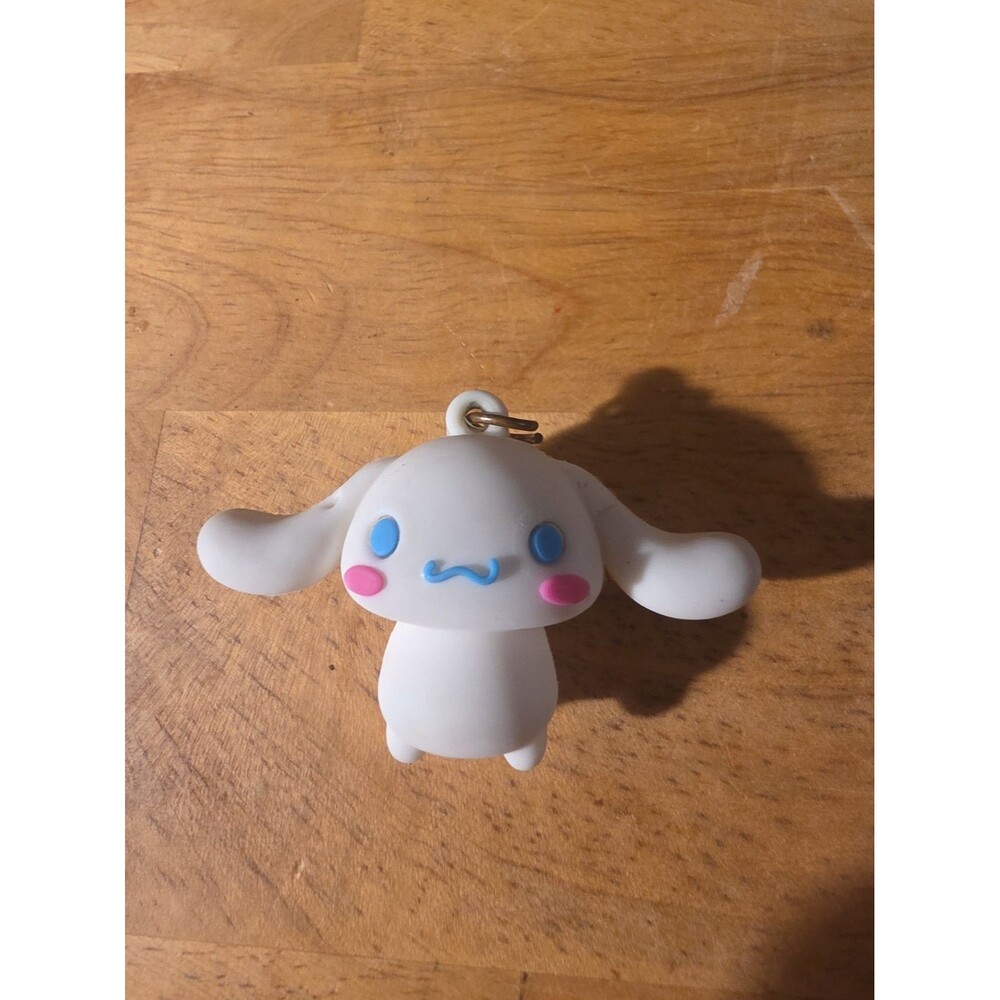 Sanrio Hello Kitty Cinnamonroll 3D Vinyl Figure Keychain Keyring Bag Hanger